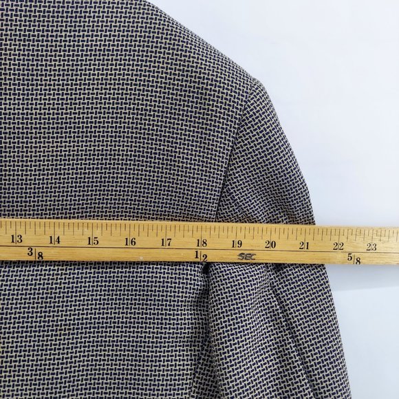 Valentino boutique Vintage brown lined  Blazer size 32 - Picture 8 of 16